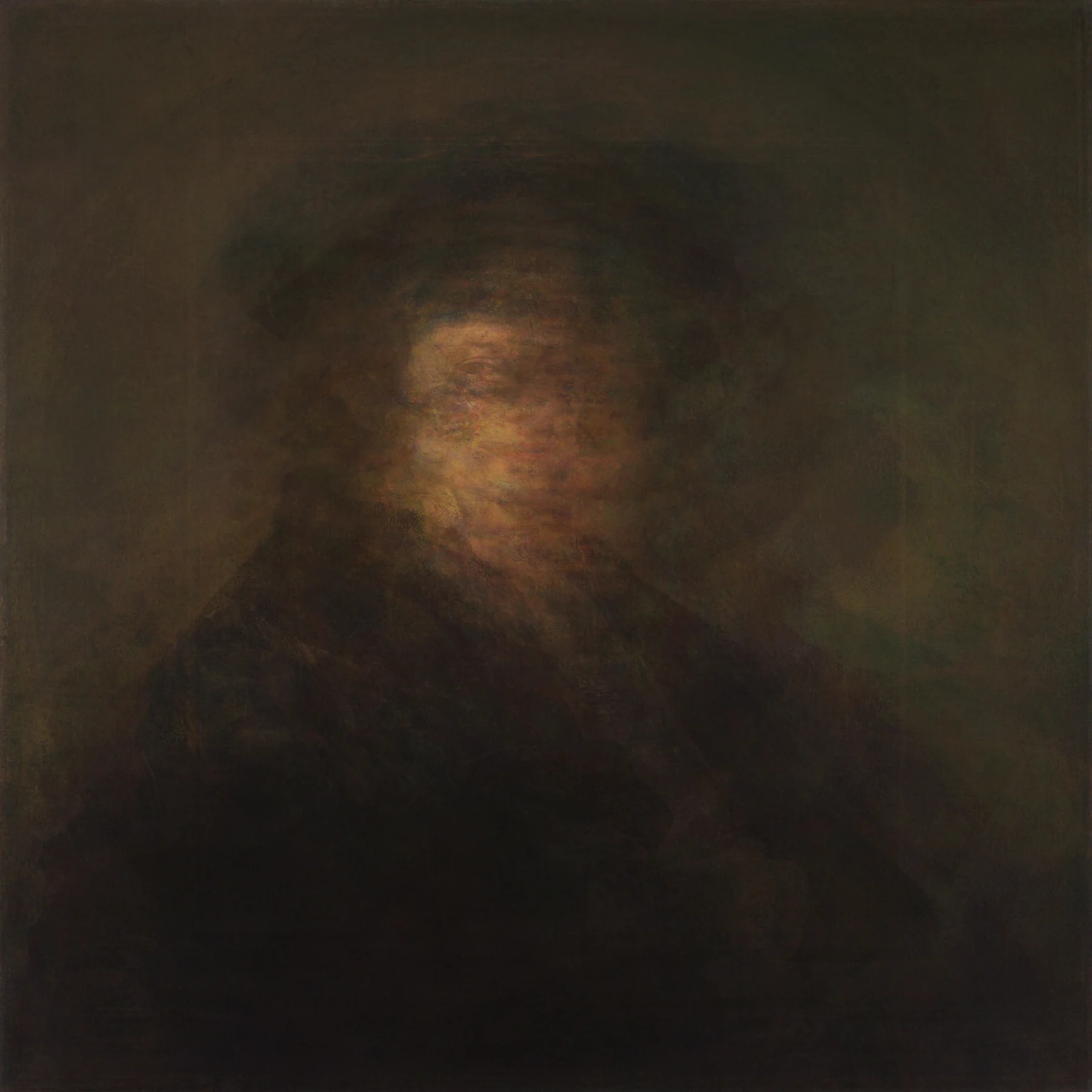 Median image of the Rembrandt corpus