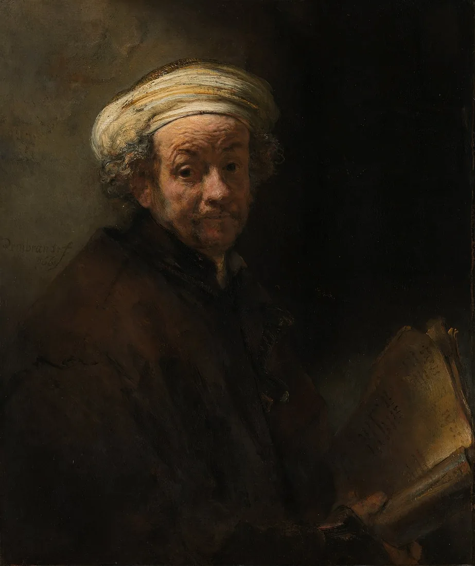 Self-Portrait as the Apostle Paul / Zelfportret als apostel Paulus