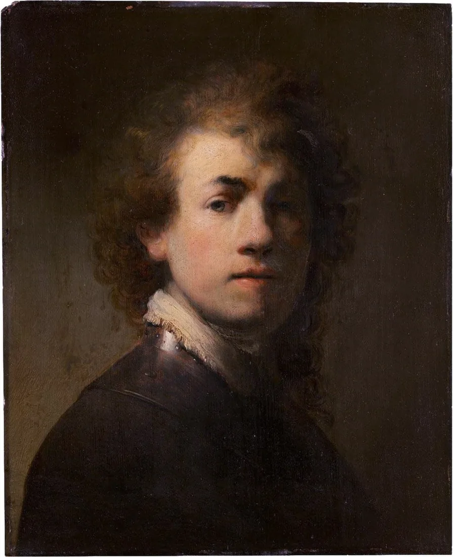 Self-Portrait with Gorget