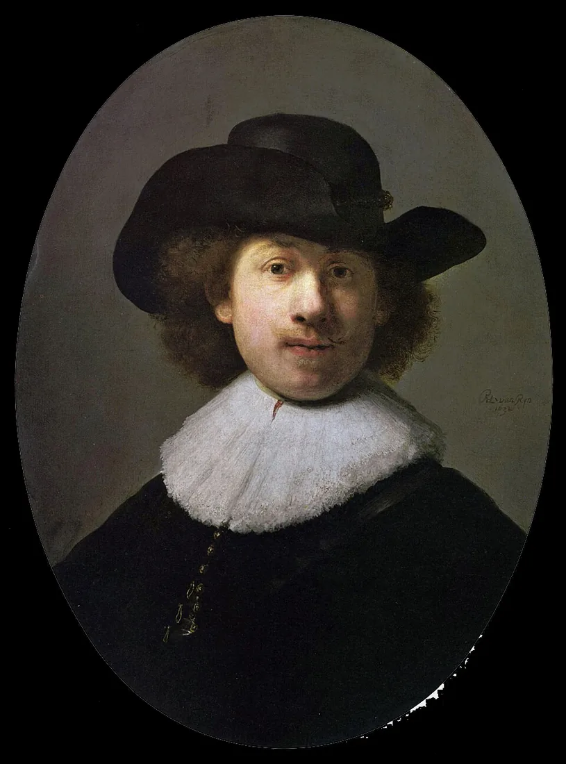 Self-portrait as a Citizen / with wideawake hat
