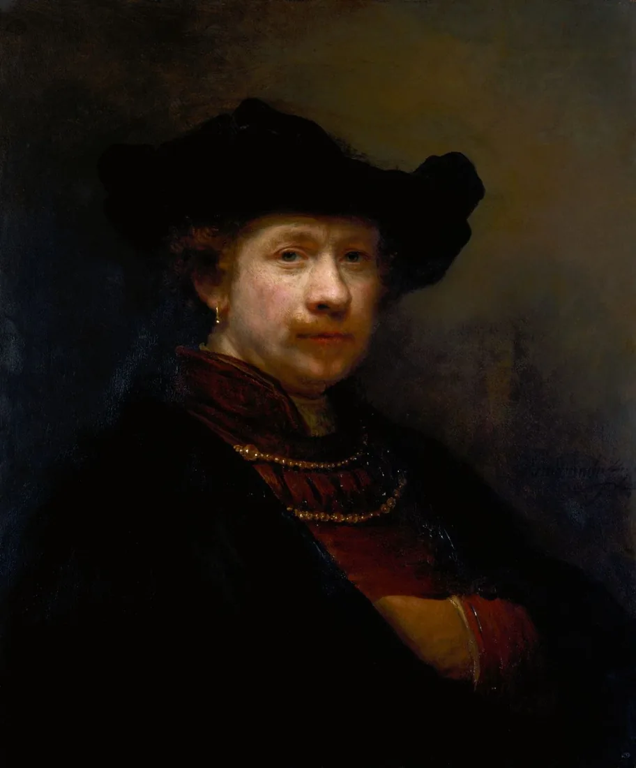 Self-Portrait in a Flat Cap