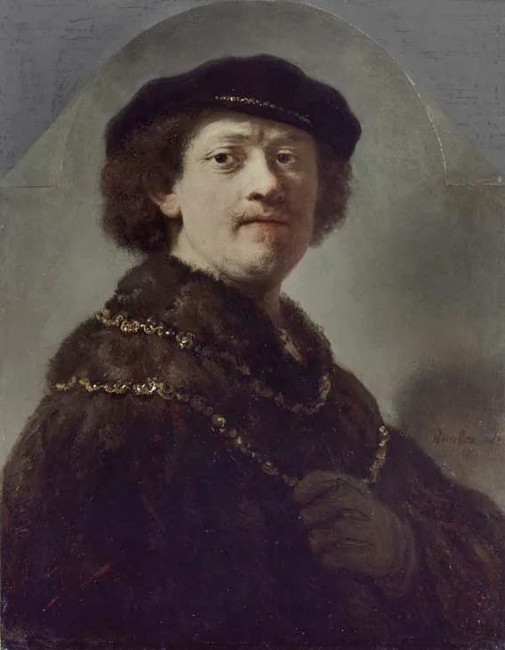 Self-Portrait in a Black Cap