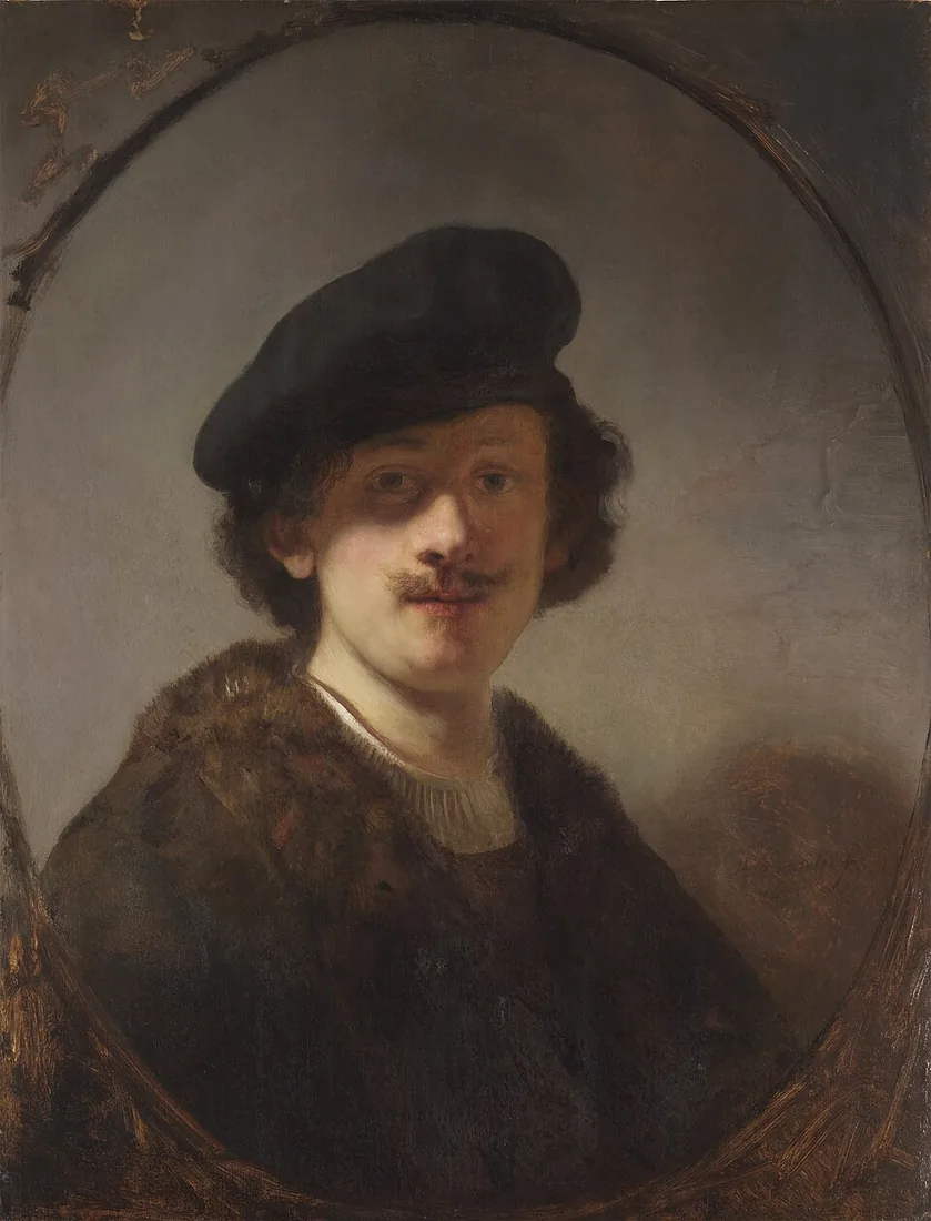 Self-Portrait with Shaded Eyes